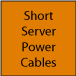 short server power cables